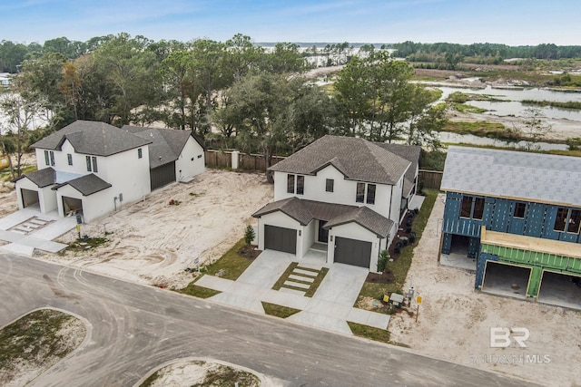 845 Inlet Cir, Gulf Shores, AL 36542 - aerial view of residential area featuring a nearby body of water