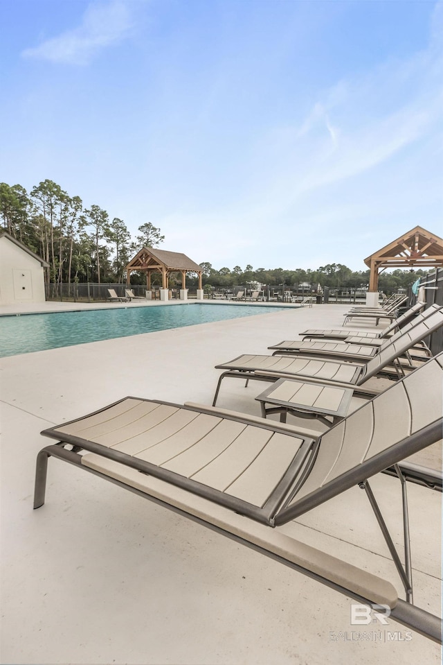 845 Inlet Cir, Gulf Shores, AL 36542 - community pool with a gazebo