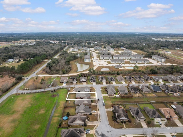 1206 Crown Walk Dr, Foley, AL 36535 - drone / aerial view featuring a water view