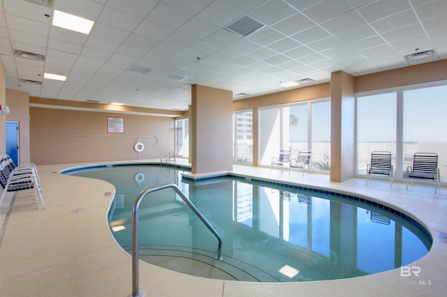 view of pool