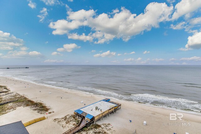 401 E Beach Blvd Unit 1302, Gulf Shores, AL 36542 - water view with a view of the beach