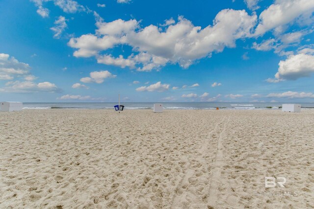 401 E Beach Blvd Unit 1302, Gulf Shores, AL 36542 - property view of water featuring a view of the beach