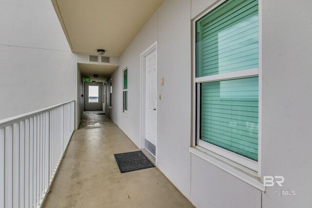 401 E Beach Blvd Unit 1302, Gulf Shores, AL 36542 - corridor with visible vents