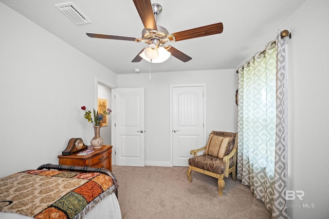23038 Ridgewood Dr, Robertsdale, AL 36567 - bedroom featuring carpet flooring, a ceiling fan, and baseboards