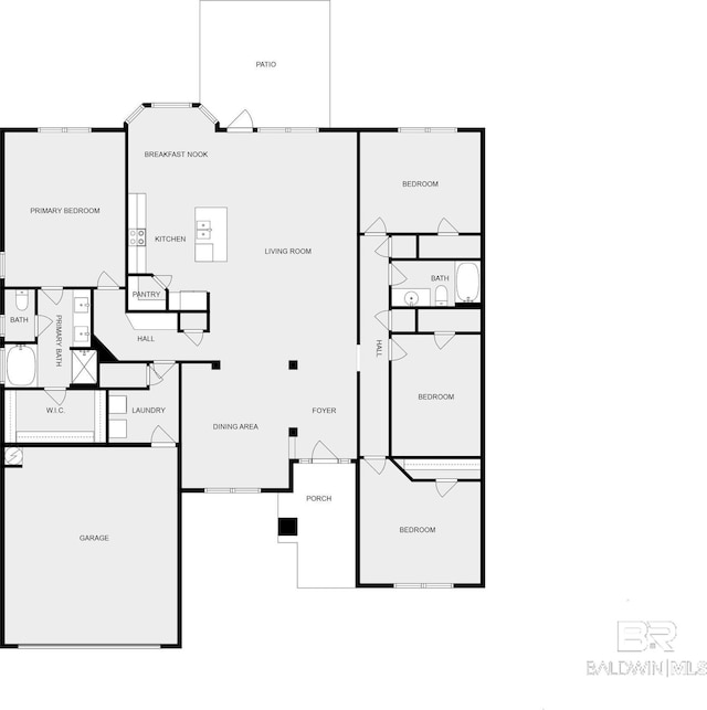 23038 Ridgewood Dr, Robertsdale, AL 36567 - home floor plan
