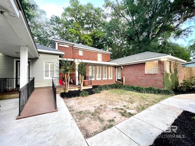 1203 Captain Oneal Dr, Daphne, AL 36526 - view of front of home featuring brick siding