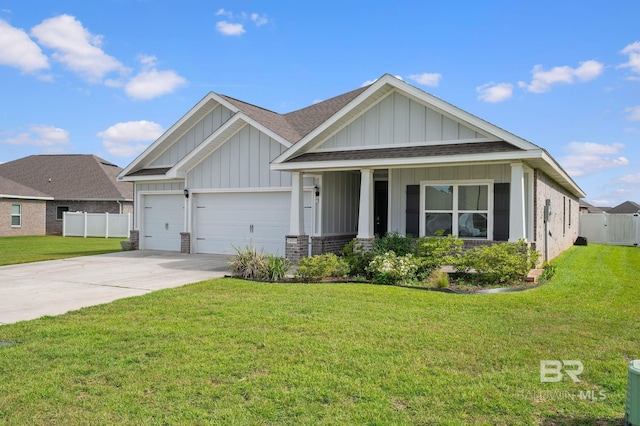24884 Smarty Jones Cir, Daphne, AL 36526 - craftsman inspired home with board and batten siding, driveway, an attached garage, and roof with shingles