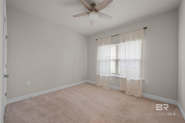24884 Smarty Jones Cir, Daphne, AL 36526 - empty room with ceiling fan and carpet floors