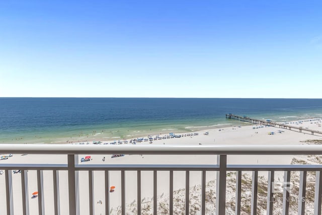 26200 Perdido Beach Blvd Unit 1403, Orange Beach, AL 36561 - water view with local beach