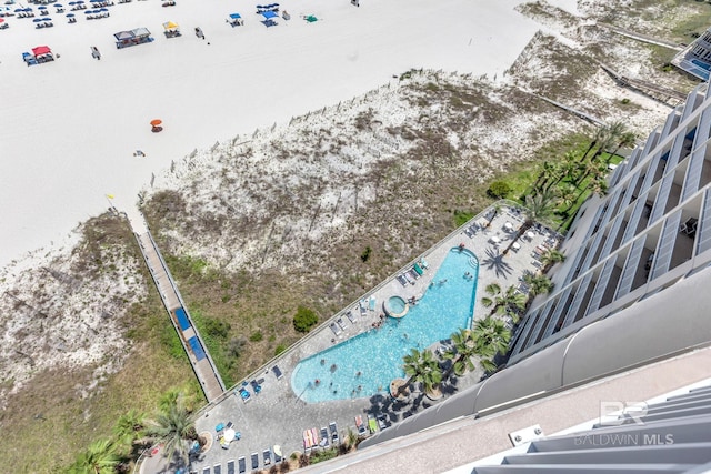 26200 Perdido Beach Blvd Unit 1403, Orange Beach, AL 36561 - bird's eye view of a pool area