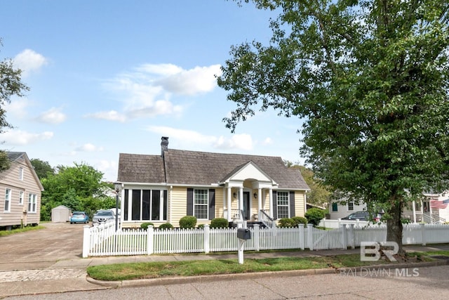 view of front of house