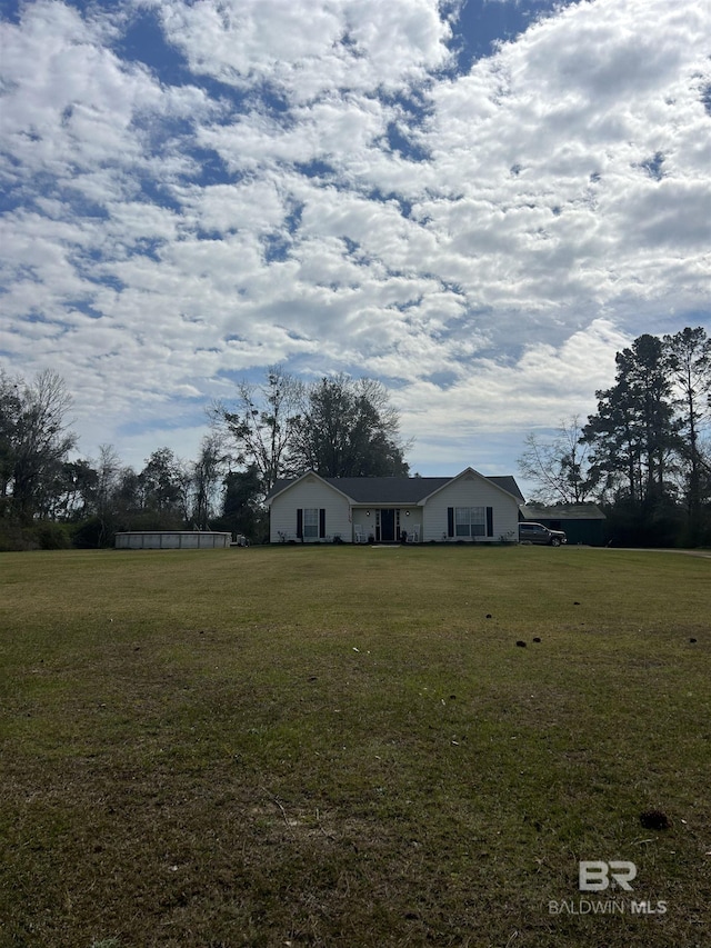 view of yard
