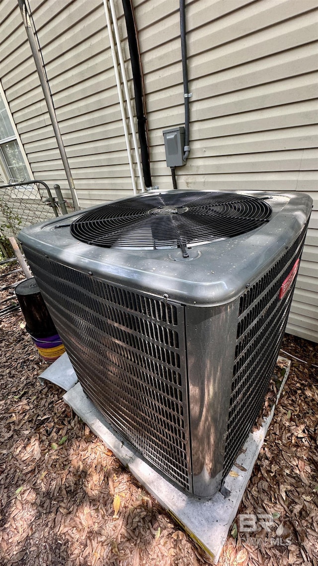 exterior details featuring central air condition unit