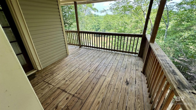 view of deck