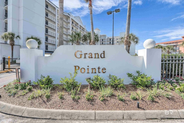 27284 Gulf Rd Unit 711, Orange Beach, AL 36561 - community / neighborhood sign with fence