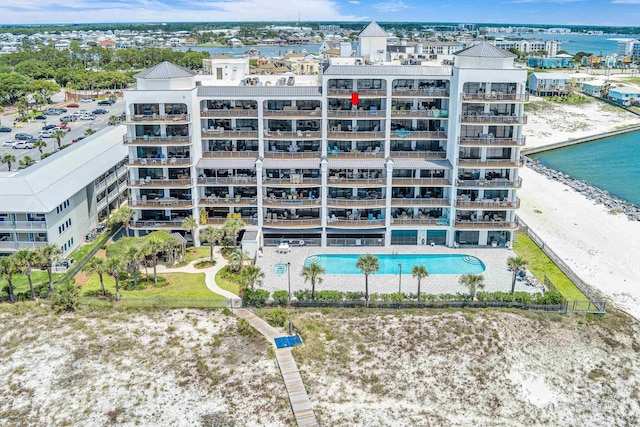 27284 Gulf Rd Unit 711, Orange Beach, AL 36561 - view of apartment building / complex featuring a water view