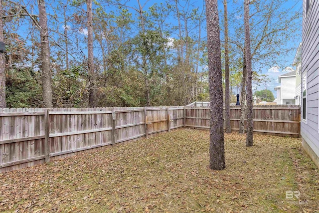 view of yard