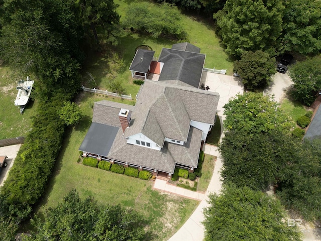 1619 Silver Creek Ct, Saraland, AL 36571 - aerial view of property and surrounding area