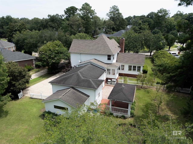 1619 Silver Creek Ct, Saraland, AL 36571 - view from above of property