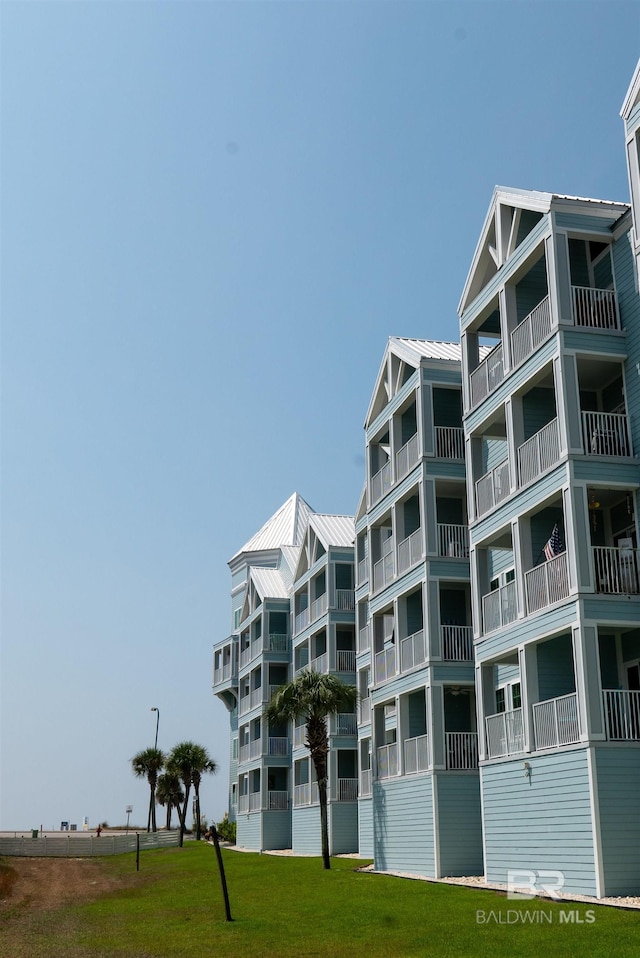 view of property