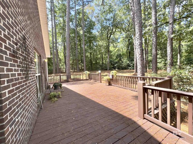 603 Northshore Dr, Bay Minette, AL 36507 - view of wooden terrace