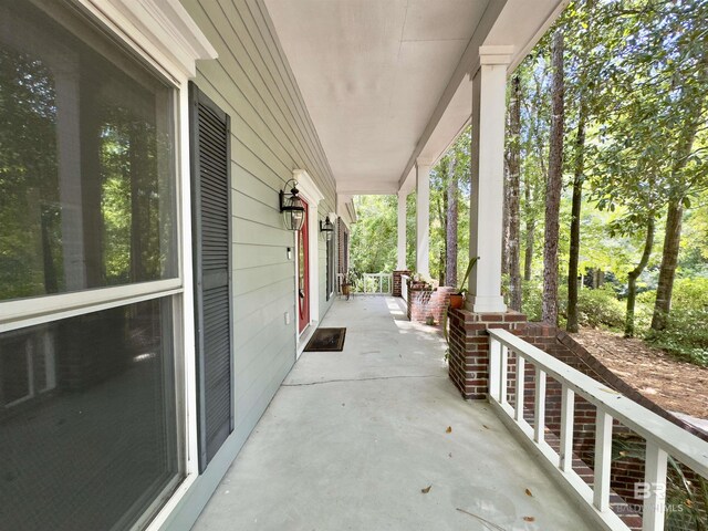 603 Northshore Dr, Bay Minette, AL 36507 - view of patio / terrace featuring a porch