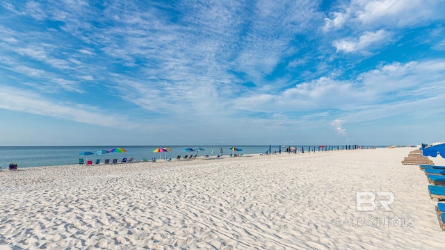 24132 Perdido Beach Blvd Unit 1024, Orange Beach, AL 36561 - water view featuring a view of the beach