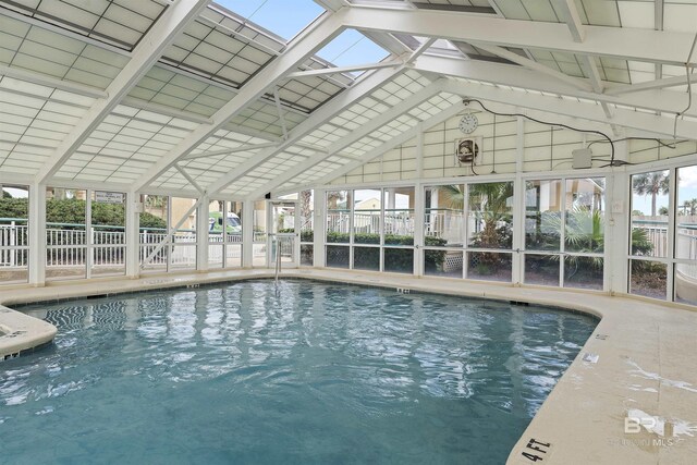 13601 Perdido Key Dr Unit W-12A, Perdido Key, FL 32507 - community pool with a skylight