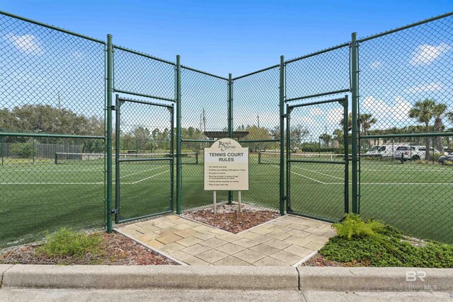 13601 Perdido Key Dr Unit W-12A, Perdido Key, FL 32507 - view of sport court with fence and a gate