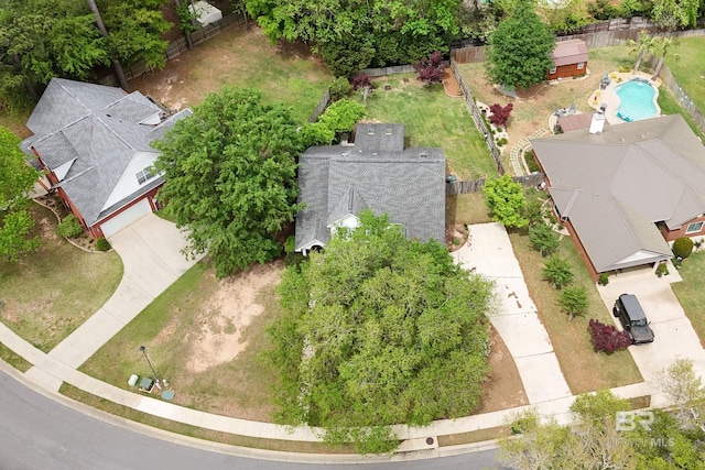 drone / aerial view