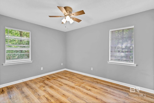 3304 Armond St, Mobile, AL 36605 - empty room featuring ceiling fan and wood finished floors