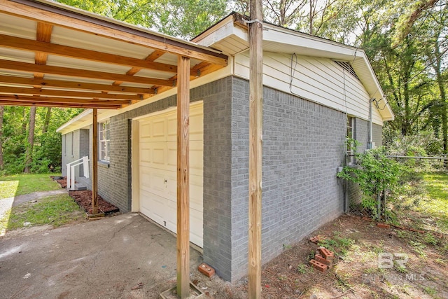 3304 Armond St, Mobile, AL 36605 - view of side of property featuring brick siding and asphalt driveway