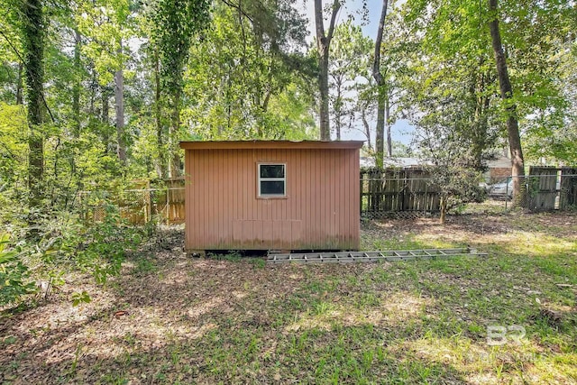 3304 Armond St, Mobile, AL 36605 - view of shed featuring a fenced backyard
