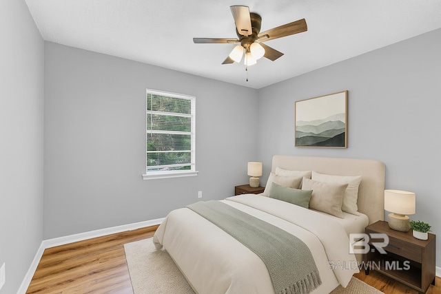3304 Armond St, Mobile, AL 36605 - bedroom featuring wood finished floors and a ceiling fan