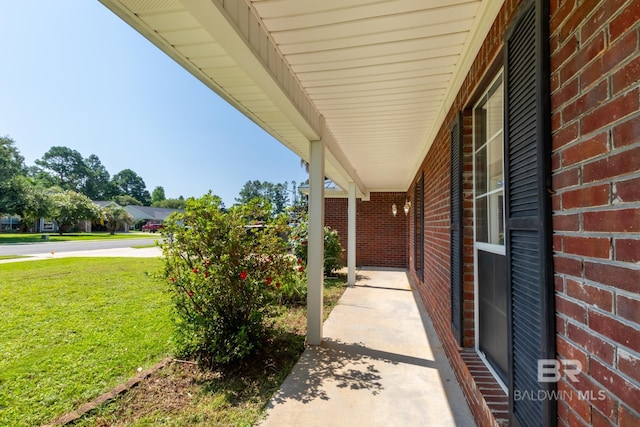 view of patio / terrace featuring a porch