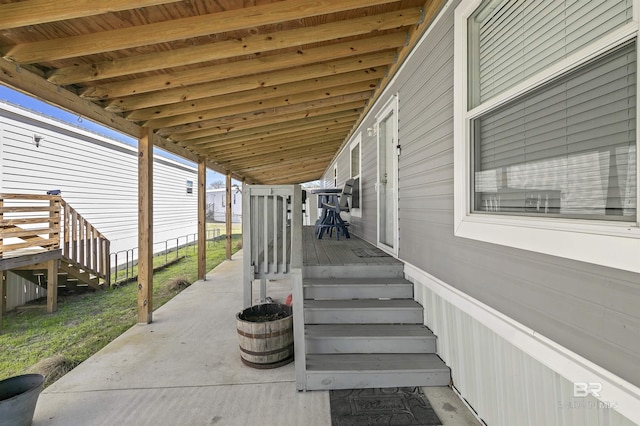 view of patio / terrace