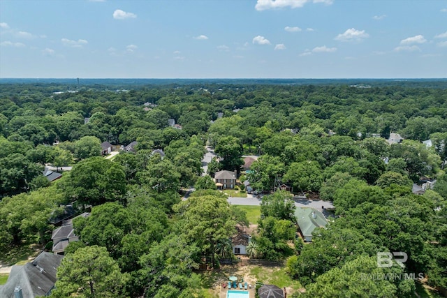 1116 Linlen Ave, Mobile, AL 36609 - drone / aerial view of a forest