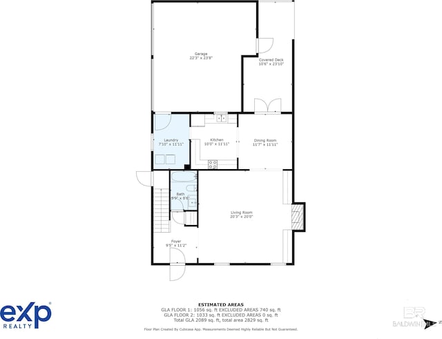 1116 Linlen Ave, Mobile, AL 36609 - floor plan / room layout
