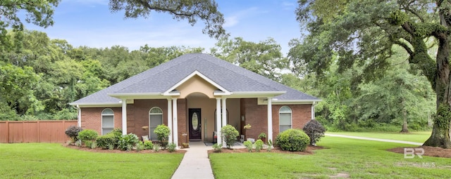 4340 Hamilton Oaks Ln, Mobile, AL 36695 - view of front of house featuring brick siding
