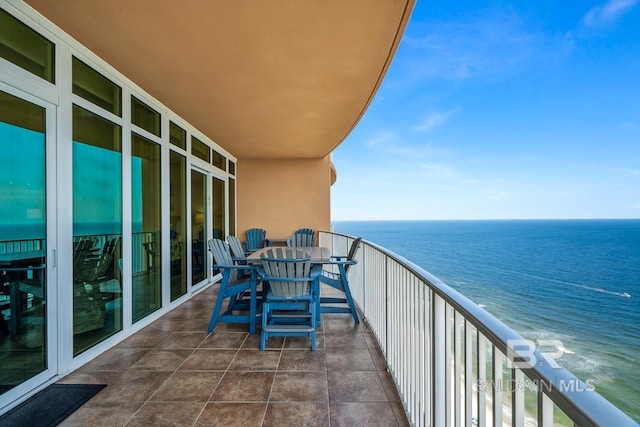 25494 Perdido Beach Blvd Unit 2005, Orange Beach, AL 36561 - balcony with a water view