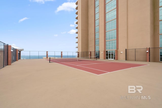 25494 Perdido Beach Blvd Unit 2005, Orange Beach, AL 36561 - view of tennis court with fence