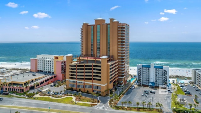 25494 Perdido Beach Blvd Unit 2005, Orange Beach, AL 36561 - birds eye view of property with a water view