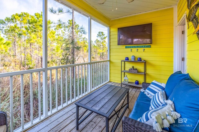 5781 State Highway 180 Unit 6020, Gulf Shores, AL 36542 - view of sunroom / solarium
