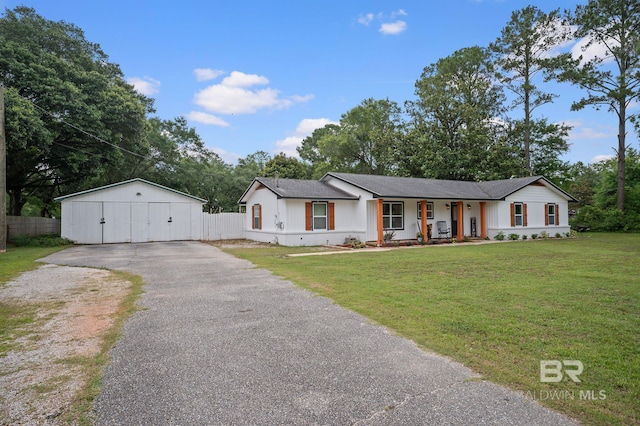21852 Linn Ridge Dr, Fairhope, AL 36532 - view of front of property with a porch and asphalt driveway