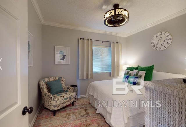 527C Beach Club Trl Unit C-0104, Gulf Shores, AL 36542 - bedroom featuring ornamental molding and carpet