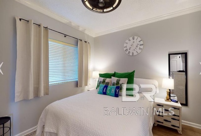 527C Beach Club Trl Unit C-0104, Gulf Shores, AL 36542 - bedroom featuring ornamental molding and baseboards