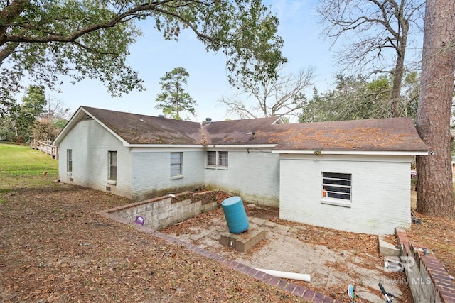 view of back of property