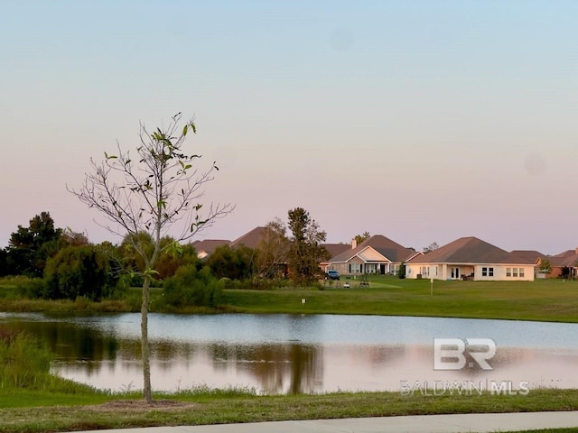 property view of water