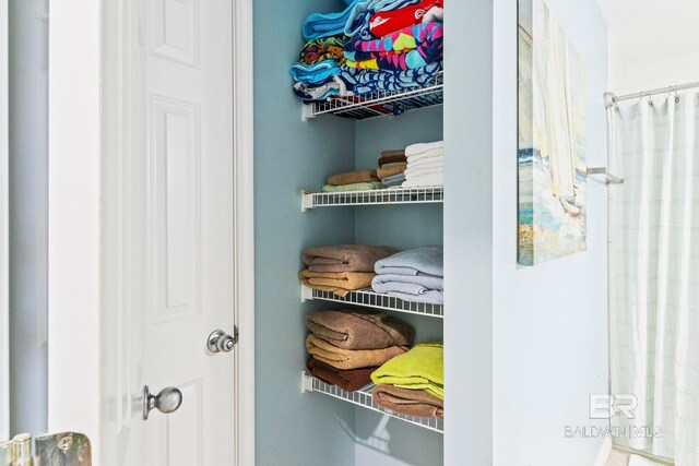 view of closet