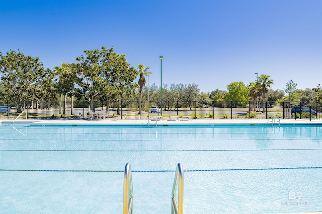 view of pool